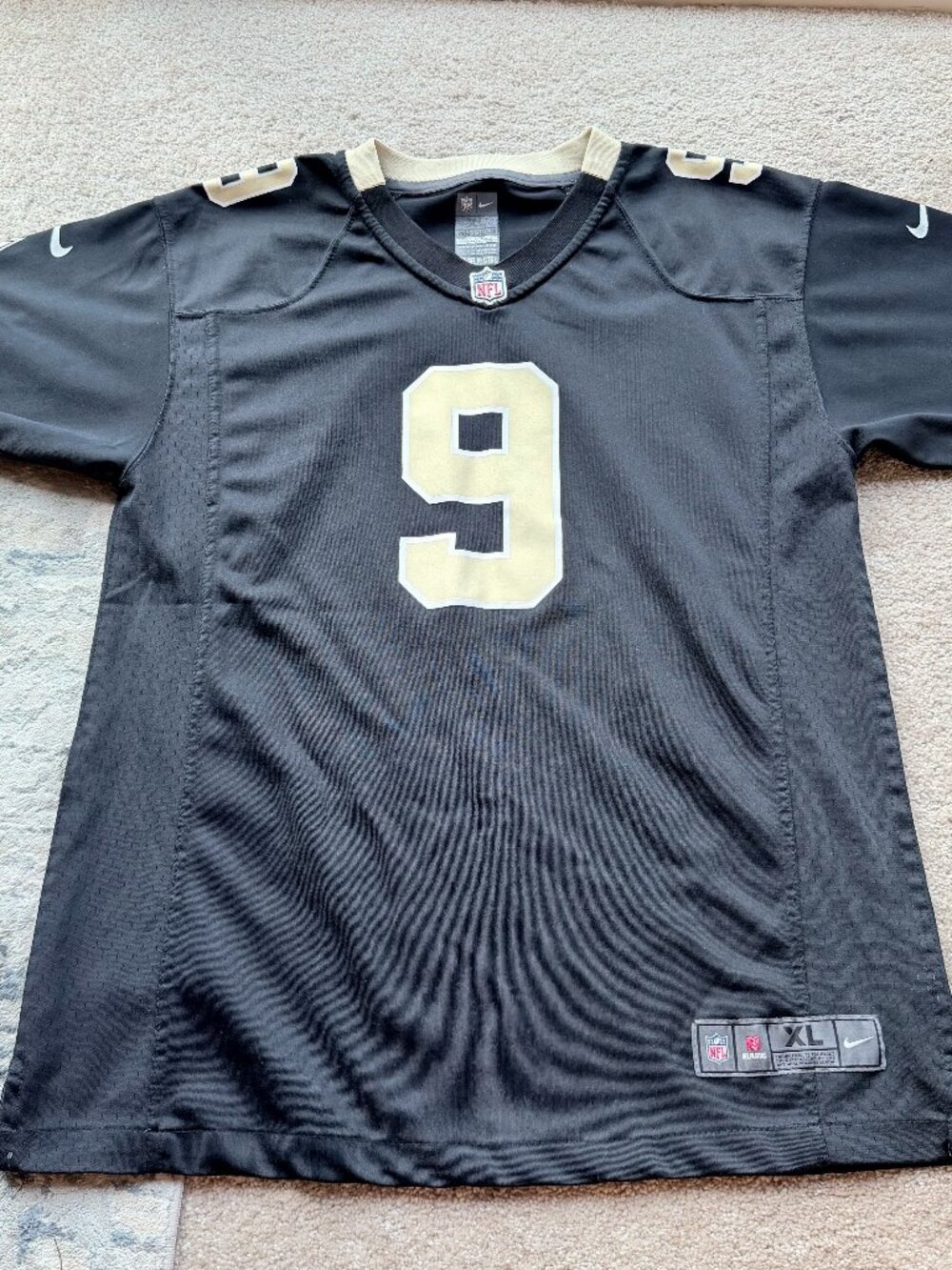 Nike New Orleans Saints Drew Brees #9 Youth Jersey - XL
